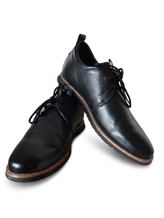 Hush Puppies Other - Hush Puppies Black Lace-Up Oxford Style Dress Casual Shoes Mens Size 11